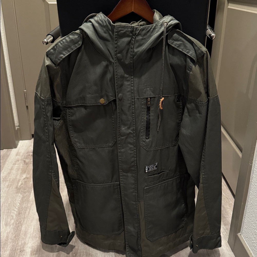 Hurley Olive Hooded Jacket
